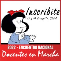 2022 - Encuentro Nacional Docentes en Marcha