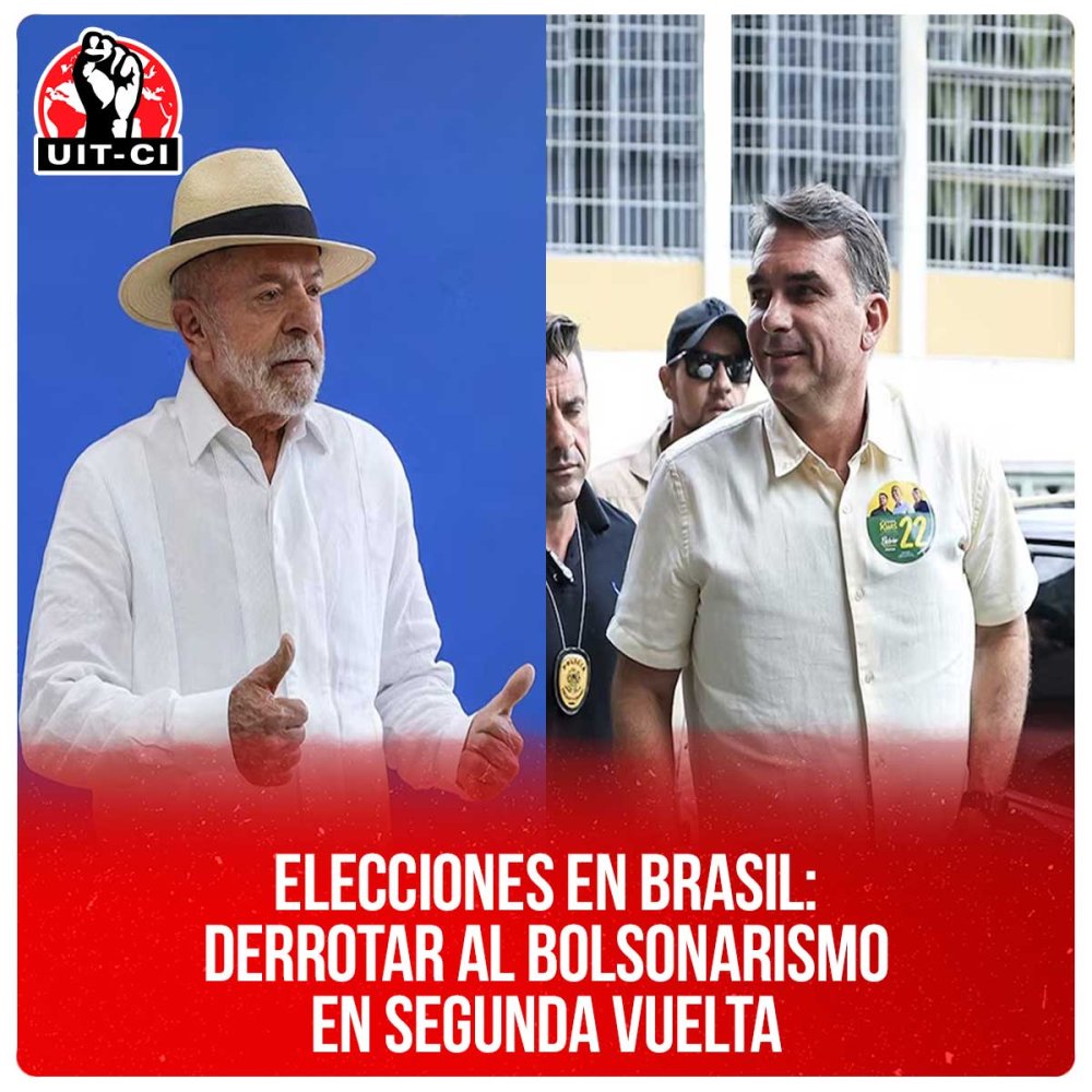 Elecciones en Brasil: derrotar al bolsonarismo en segunda vuelta