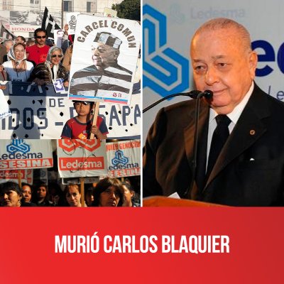 Murió Carlos Blaquier