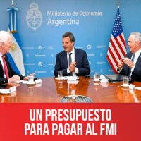 Un presupuesto para pagar al FMI