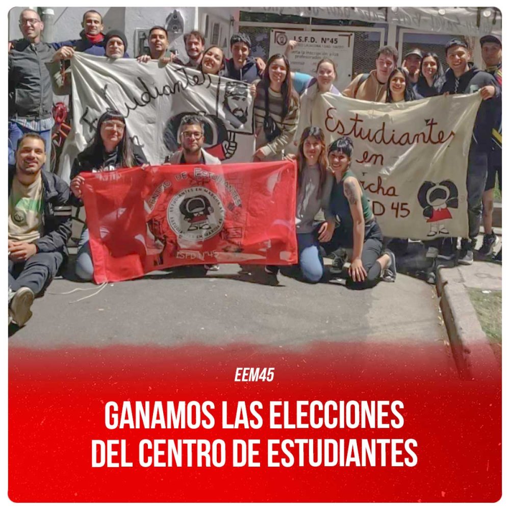 EEM45 / Ganamos las elecciones del Centro de Estudiantes