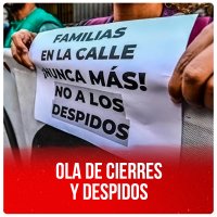 Ola de cierres y despidos