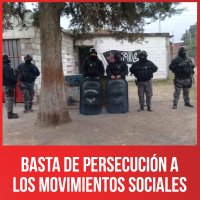 Basta de persecución a los movimientos sociales