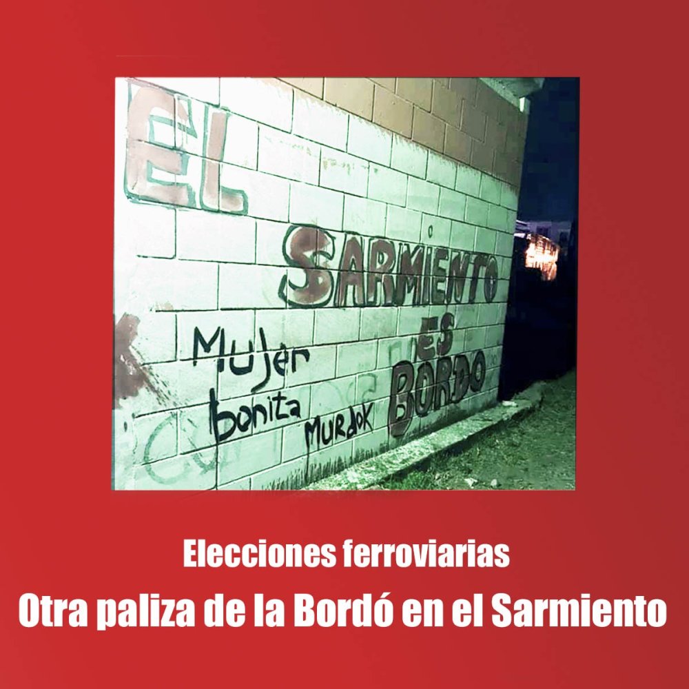 Elecciones ferroviarias / Otra paliza de la Bordó en el Sarmiento