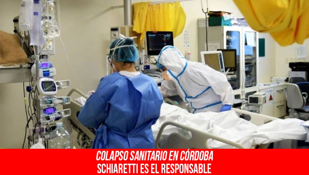 Colapso sanitario en Córdoba/Schiaretti es el responsable