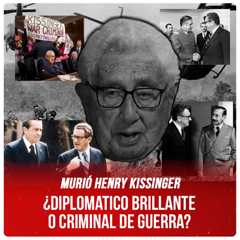 Murió Henry Kissinger / ¿Diplomático brillante o criminal de guerra?