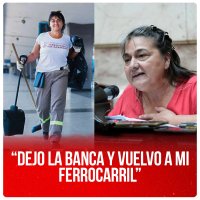 “Dejo la banca y vuelvo a mi ferrocarril”