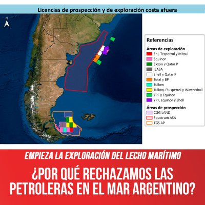 Empieza la exploración del lecho marítimo / ¿Por qué rechazamos las petroleras en el Mar Argentino?