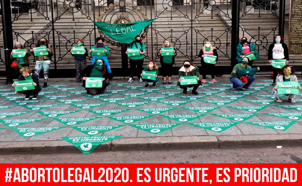 #AbortoLegal2020. Es urgente, es prioridad