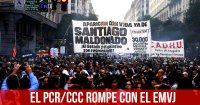 El PCR/CCC rompe con el EMVJ