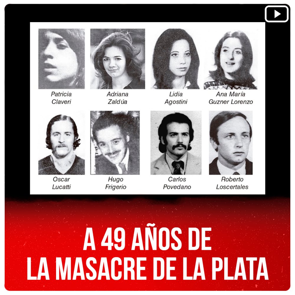 A 49 años de la Masacre de La Plata