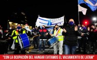 "Con la ocupación del hangar evitamos el vaciamiento de Latam"