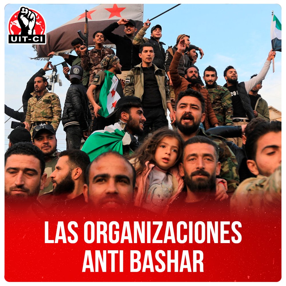 Las organizaciones anti Bashar