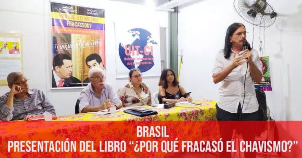 Brasil: presentación del libro “¿Por qué fracasó el chavismo?”