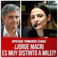 Diputada Trimarchi (CABA) ¿Jorge Macri es muy distinto a Milei?