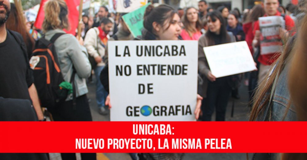 UniCABA: Nuevo proyecto, la misma pelea