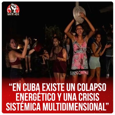 “En Cuba existe un colapso energético y una crisis sistémica multidimensional”