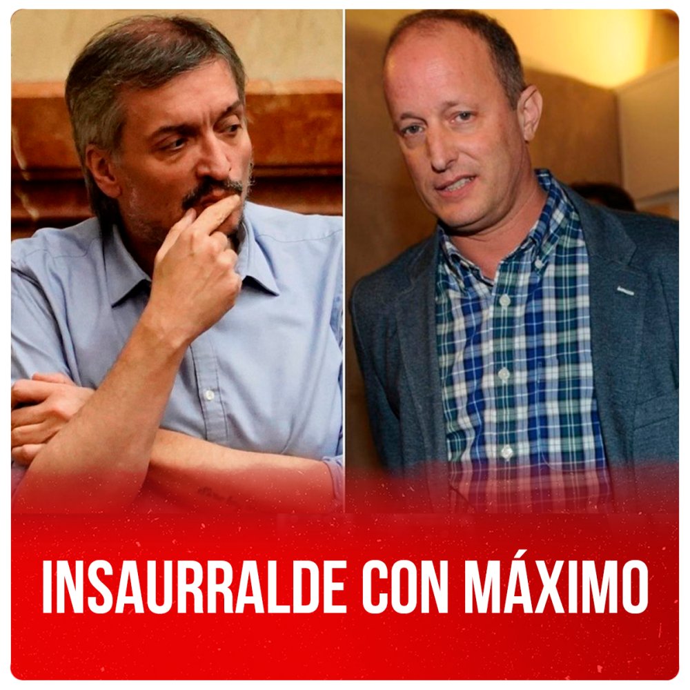 Insaurralde con Máximo