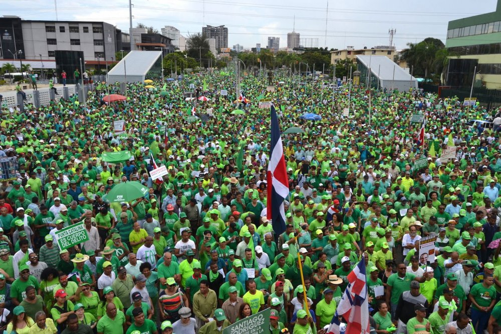 Movilizaciones en República Dominicana