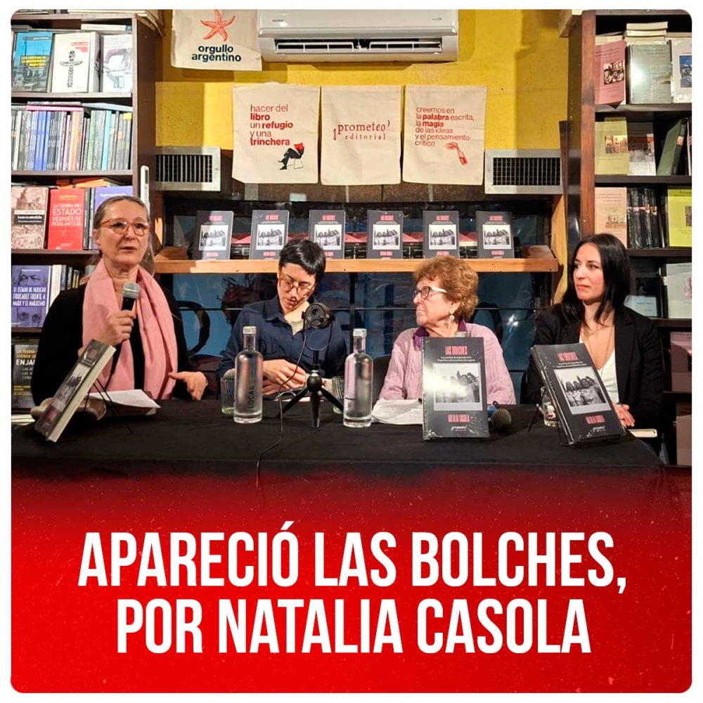 Apareció Las bolches, por Natalia Casola