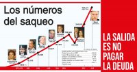 La salida es no pagar la deuda