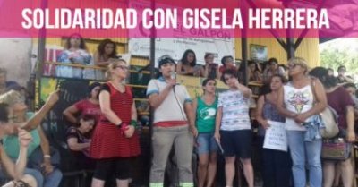 Solidaridad con Gisela Herrera