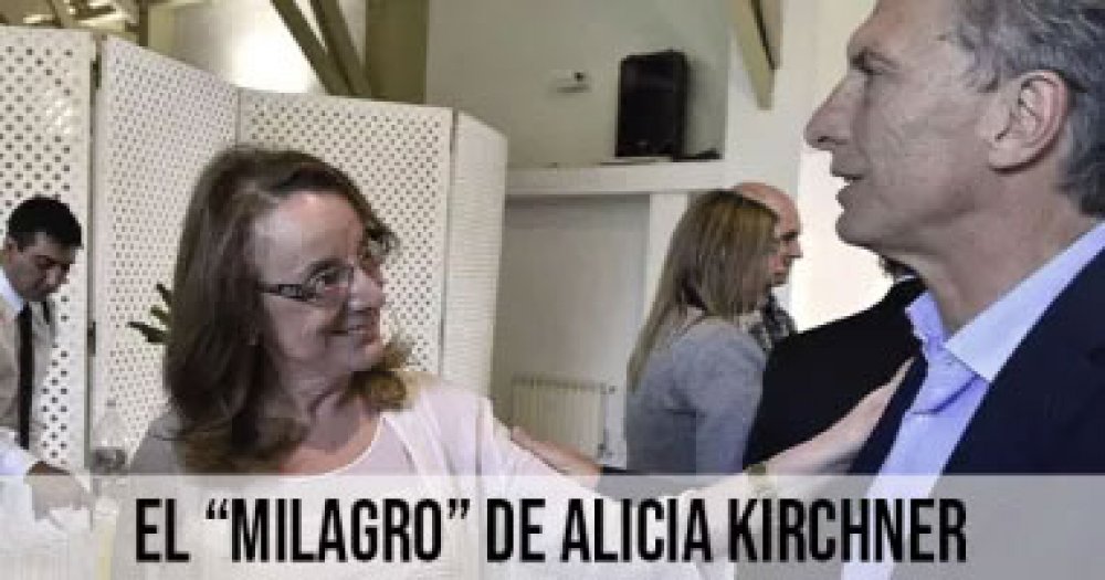 El “milagro” de Alicia Kirchner