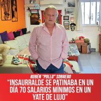 Rub&eacute;n &ldquo;Pollo&rdquo; Sobrero, candidato a Gobernador de Buenos Aires: &ldquo;Insaurralde se patinaba en un d&iacute;a 70 salarios m&iacute;nimos en un yate de lujo&rdquo;