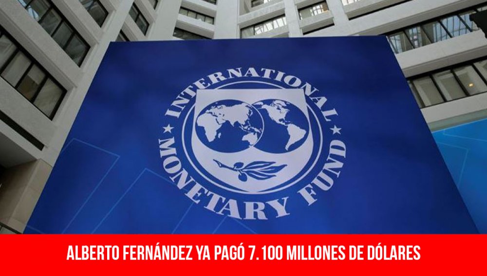 Alberto Fernández ya pagó 7.100 millones de dólares