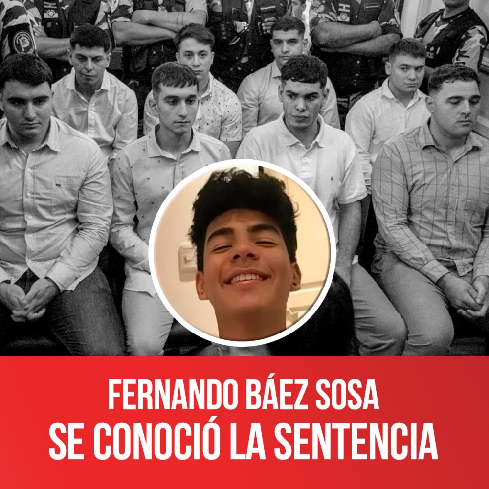 Fernando Báez Sosa / Se conoció la sentencia