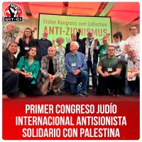 Primer Congreso judío internacional antisionista solidario con Palestina