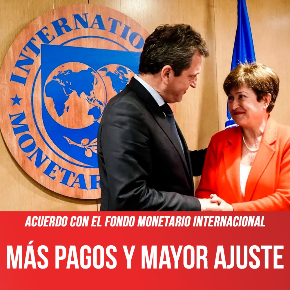Acuerdo con el Fondo Monetario Internacional / Más pagos y mayor ajuste