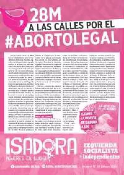 28M: a las calles por el aborto legal