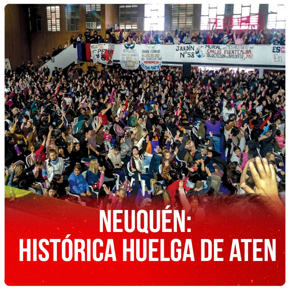 Neuquén: histórica huelga de ATEN