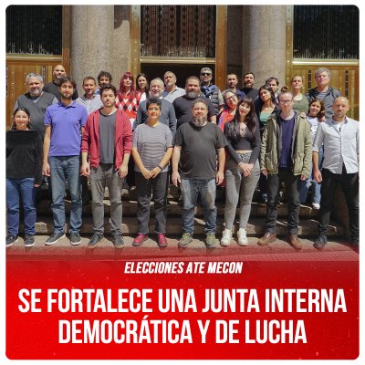 Elecciones ATE Mecon / Se fortalece una Junta Interna democrática y de lucha