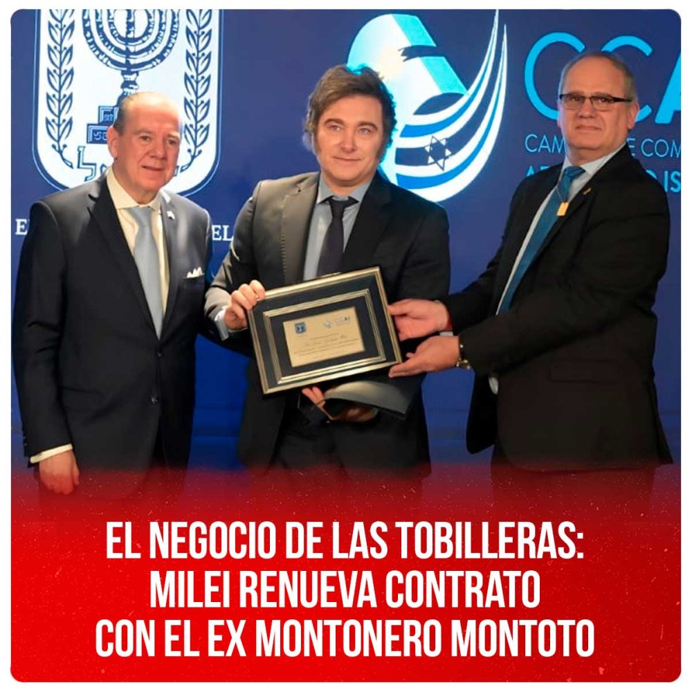 El negocio de las tobilleras: Milei renueva contrato con el ex montonero Montoto