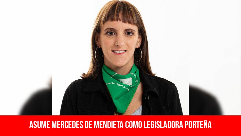 Asume Mercedes de Mendieta como legisladora porteña