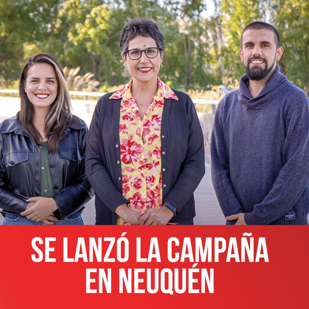 Se lanzó la campaña en Neuquén