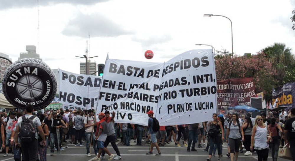 21F: Mira las declaraciones de dirigentes del sindicalismo combativo y la izquierda en la marcha