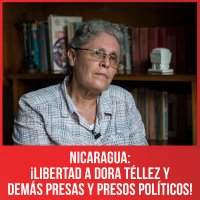 Nicaragua: ¡Libertad a Dora Téllez y demás presas y presos políticos!