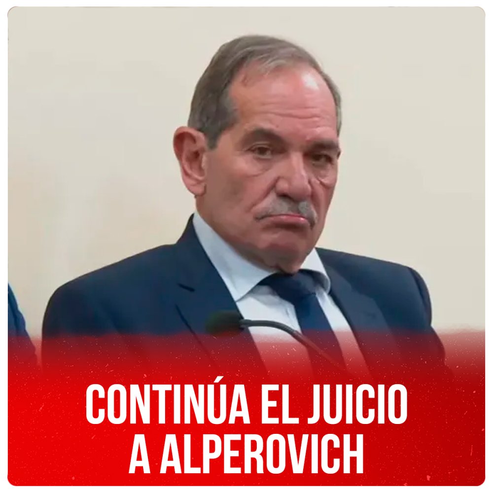 Continúa el juicio a Alperovich