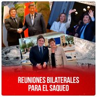 Reuniones bilaterales para el saqueo