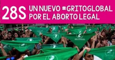 2018 28S Un nuevo #GritoGlobal por el Aborto Legal