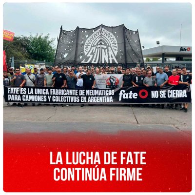 La lucha de FATE continúa firme