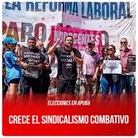 Elecciones en APUBA / Crece el sindicalismo combativo