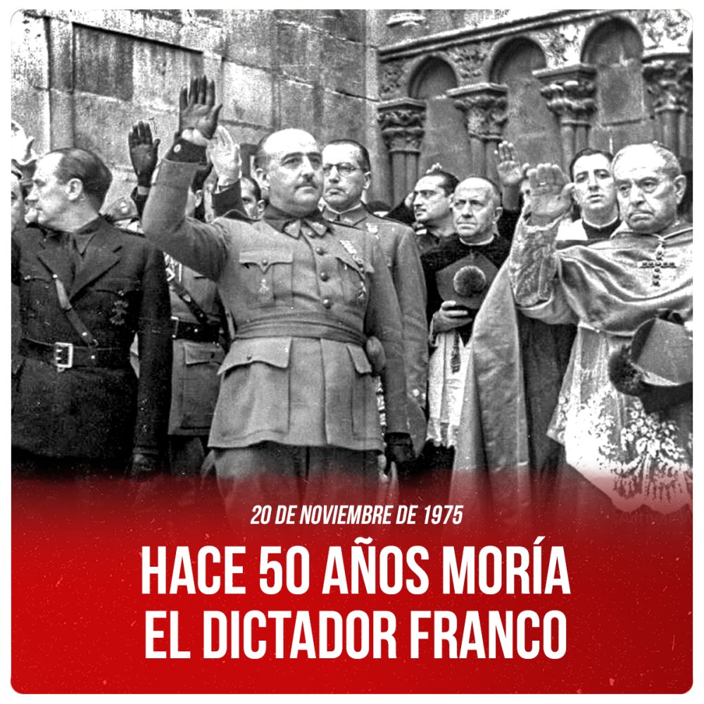 20 de noviembre de 1975 / Hace 50 años moría el dictador Franco
