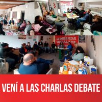 Vení a las charlas debate