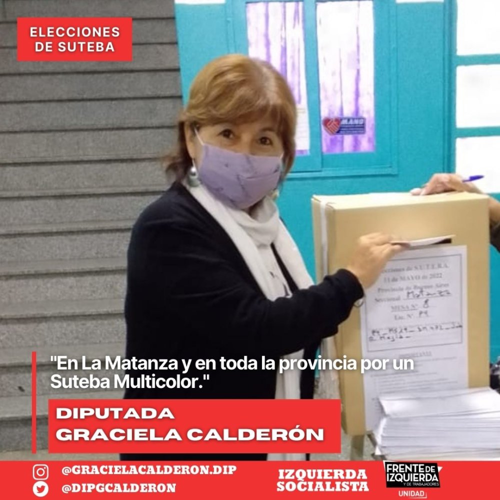 Elecciones de Suteba / “En La Matanza y toda la provincia vamos con la Multicolor”