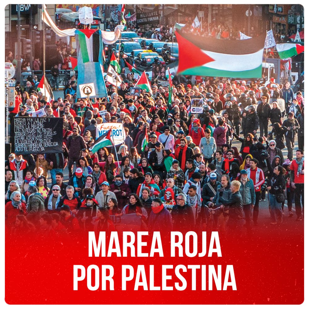 Marea Roja x Palestina