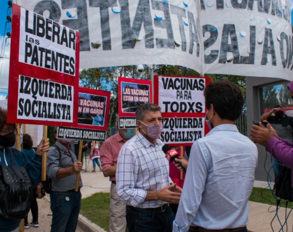 Caravana a Garín - Hay que incautar las vacunas